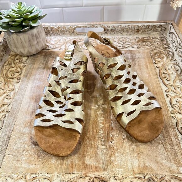 Ross Hommerson Katie Wedge Sandals - Picture 1 of 12